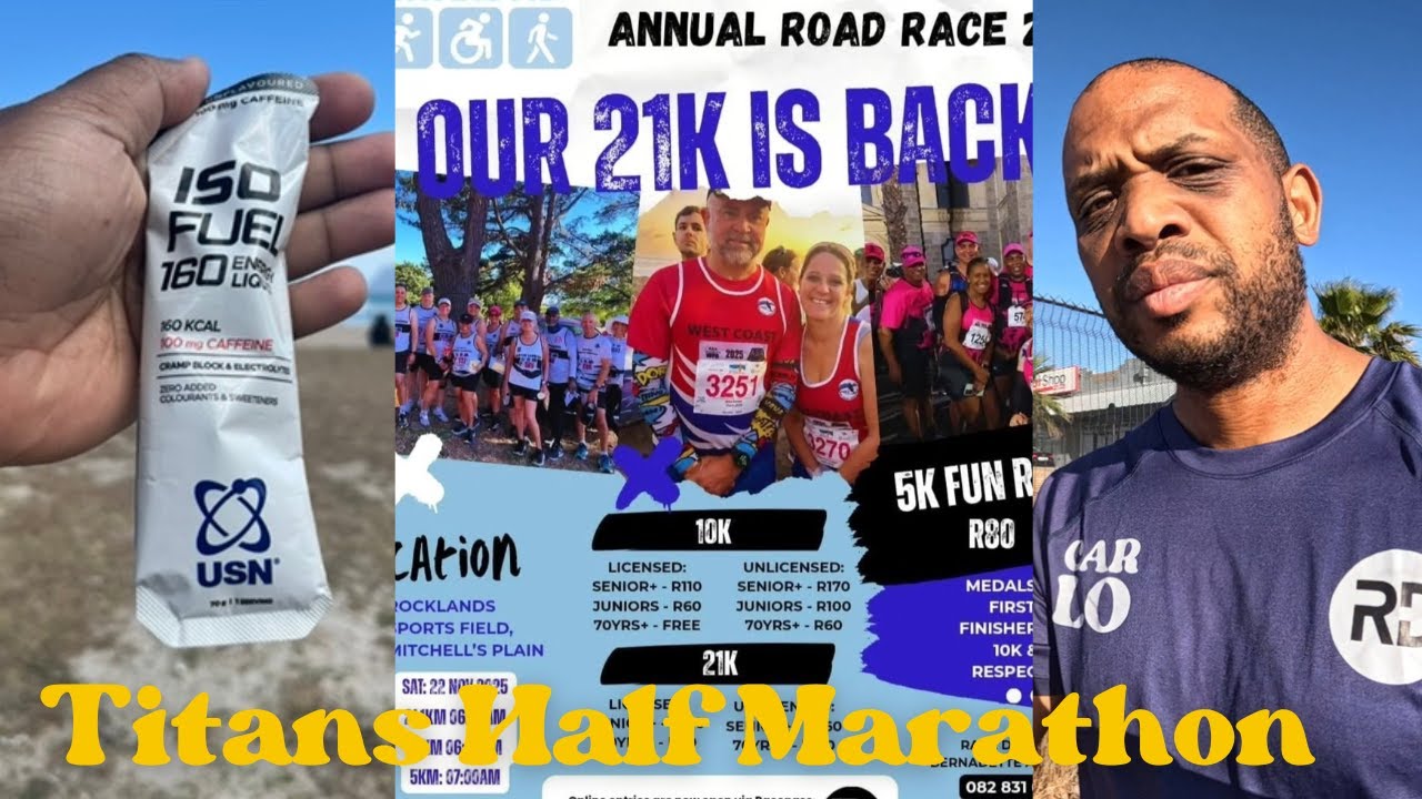 My First Half Marathon l Ep 01 l Micthell's Plain Titan Local Running Club