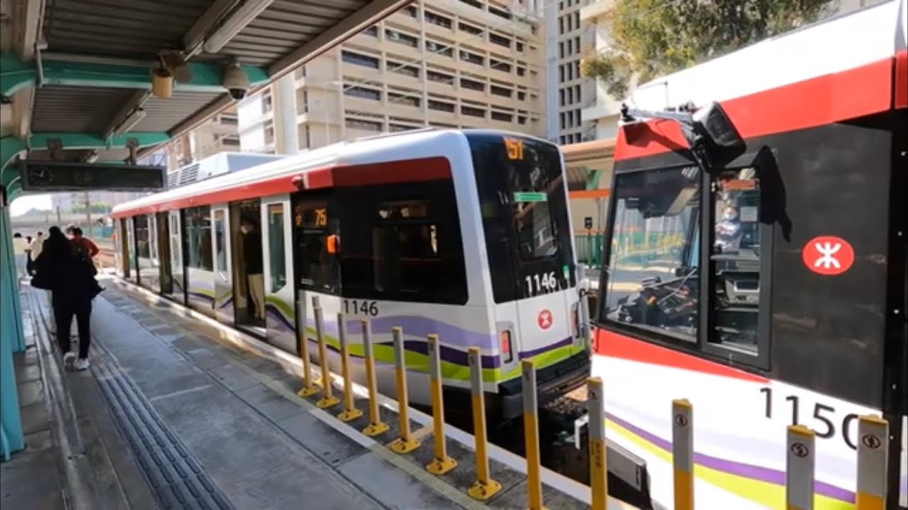 輕鐵第五期列車 1146+1150@751 天水圍至屯門醫院