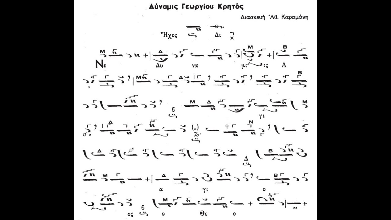 Δύναμις Γεωργίου Κρητός (Διασκευή Αθανασίου Καραμάνη), Ήχος Β΄| Μιχαήλ-Άνθιμος Δήσσος (18.10.2020)