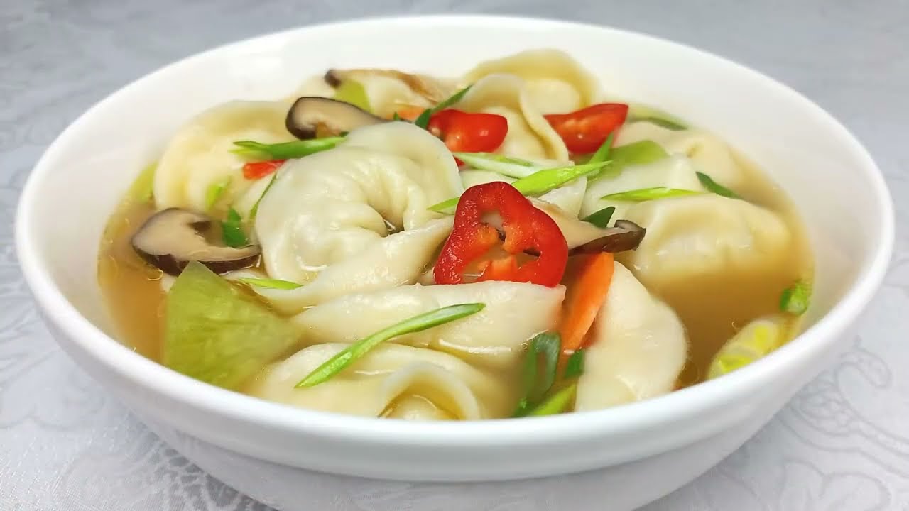 СУП С ПЕЛЬМЕНЯМИ ПО-КОРЕЙСКИ - ДОСТУПНЫЙ И ВКУСНЫЙ РЕЦЕПТ! #korkuhnya
