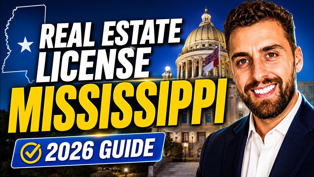 How To Become a Real Estate Agent in Mississippi