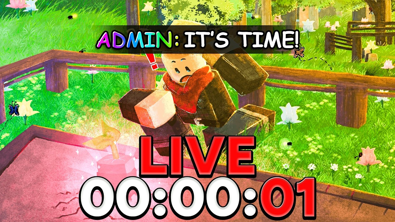 🔴 LIVE - GARDEN HORIZONS UPDATE + ADMIN ABUSE