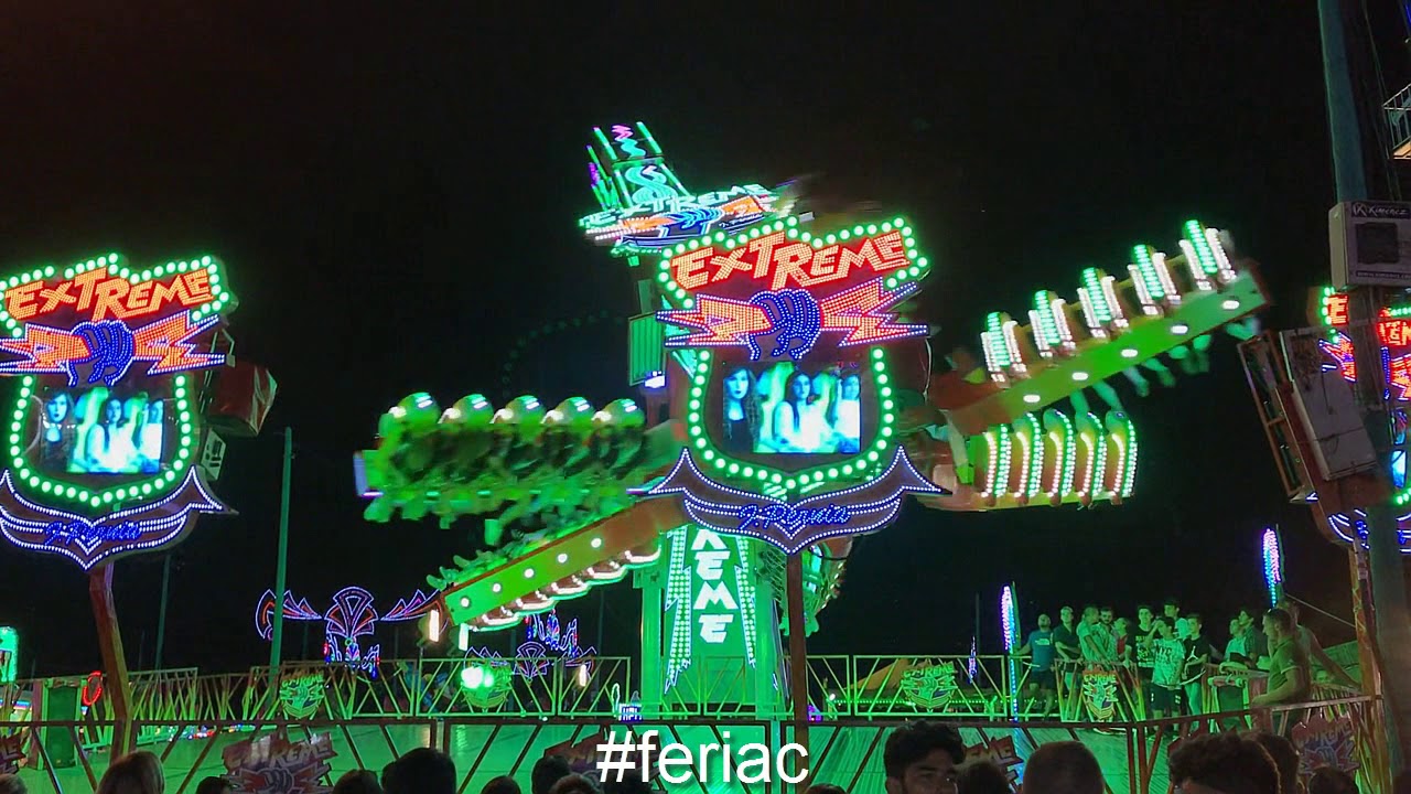 Atracción Extreme OFFRIDE Feria Málaga 2018