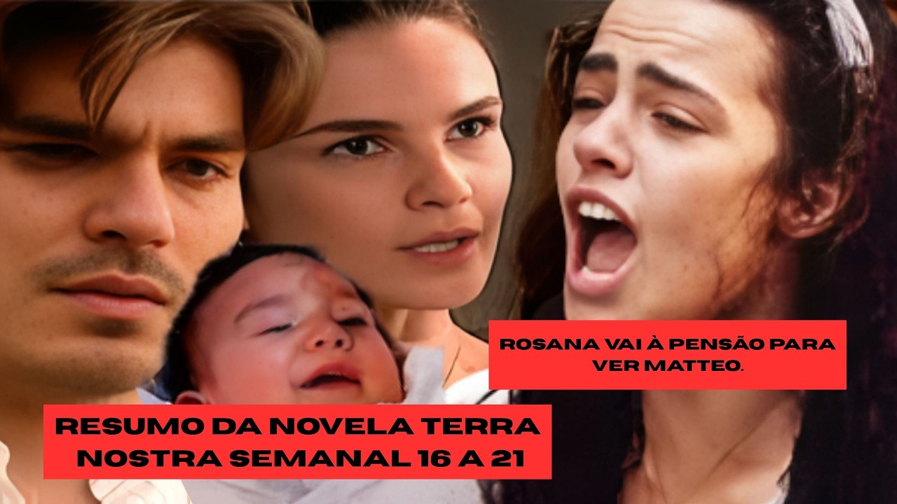Resumo Terra Nostra capítulos de 16 a 21 #teranostra #novelasglobo #entretenimento #Romance #Comédia