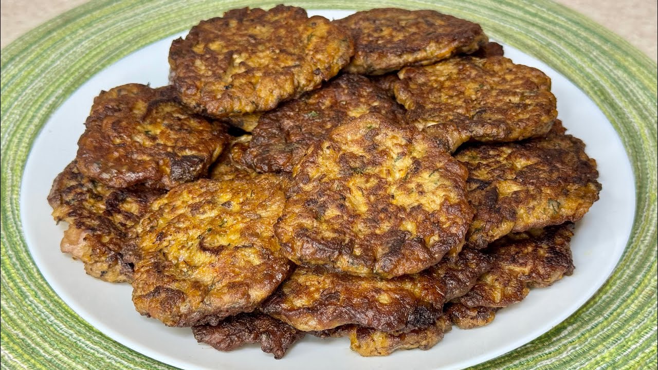 Печінкові оладки, які тануть у роті 😍 Простий домашній рецепт!