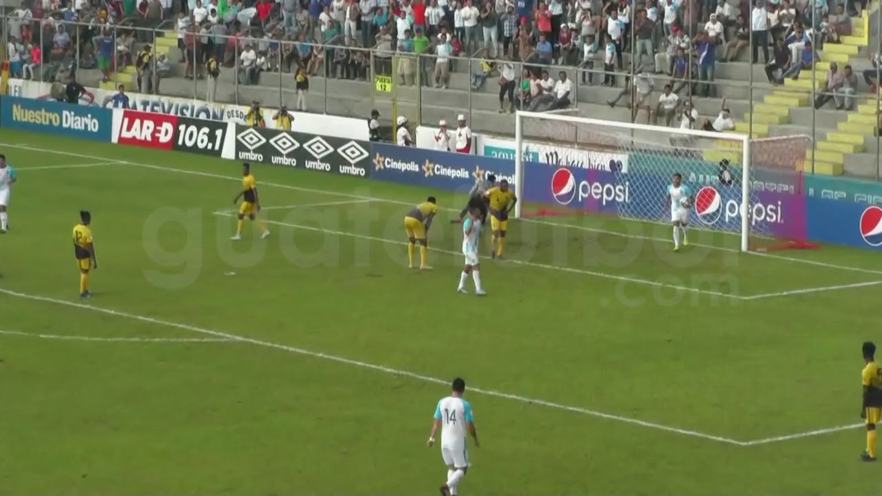 Guatemala 8-0 Antigua y Barbuda - Amistoso
