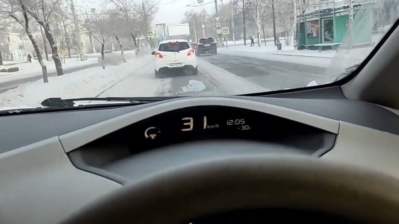 nissan leaf ze0 расход энергии зимой -35 с родной печкой