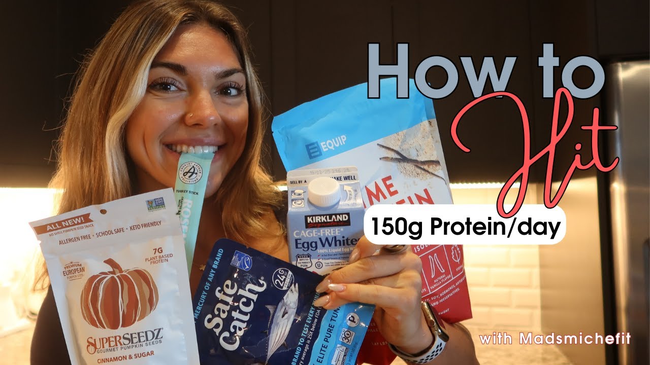High Protein Eating Without the Meat Ick | My Top Hacks for 150g+ Daily