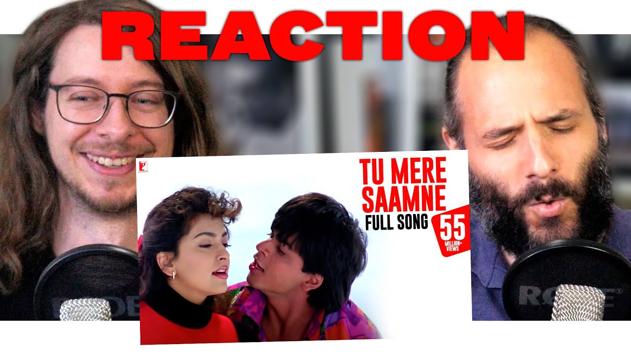 Darr (1993) Tu Mere Samne - Favorite Song Reaction | Shah Rukh Khan | Juhi Chawla | Shiv Hari