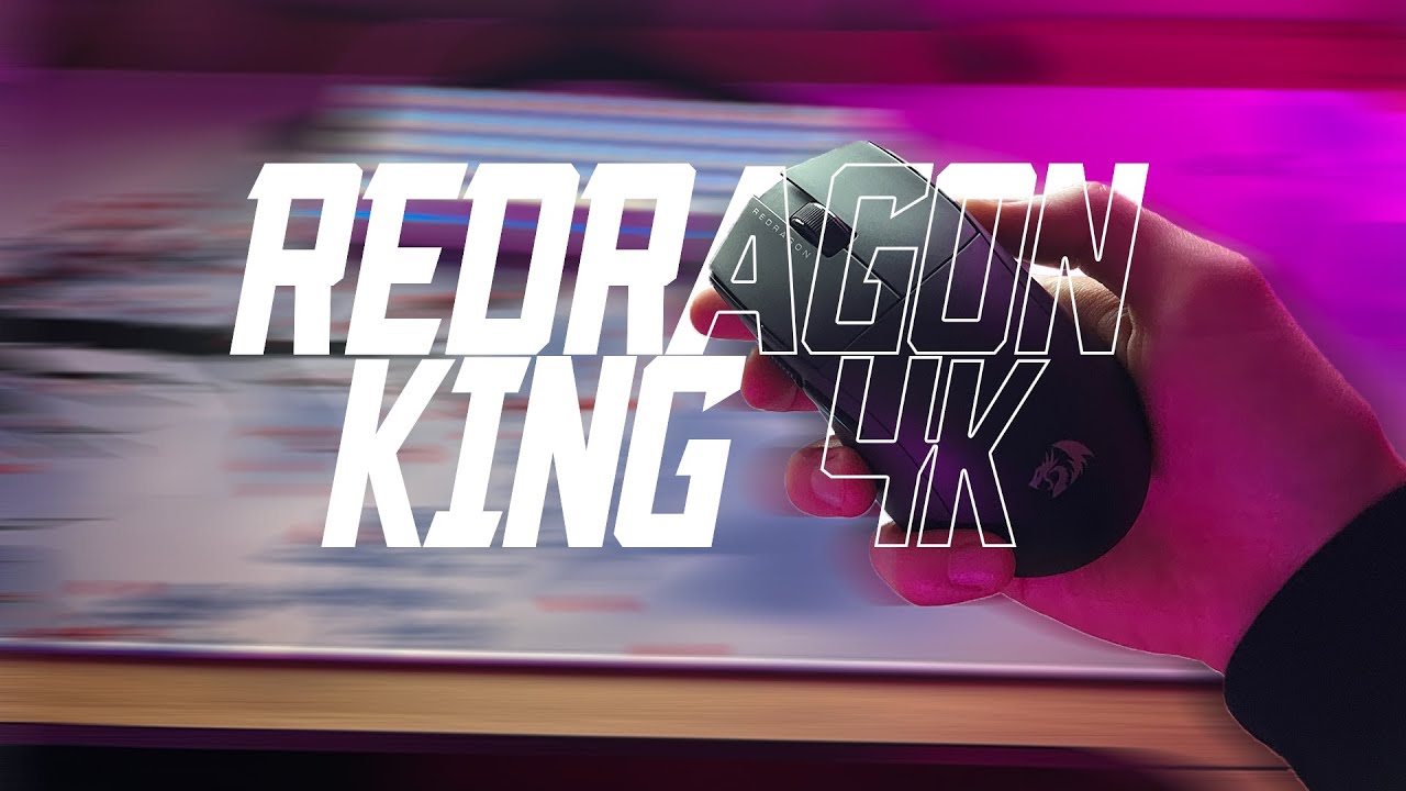 ЛУЧШАЯ ИГРОВАЯ МЫШЬ ЗА 3000 РУБЛЕЙ | ПОДРОБНЫЙ ОБЗОР REDREGON KING 4K PRO C Алиэкспесс