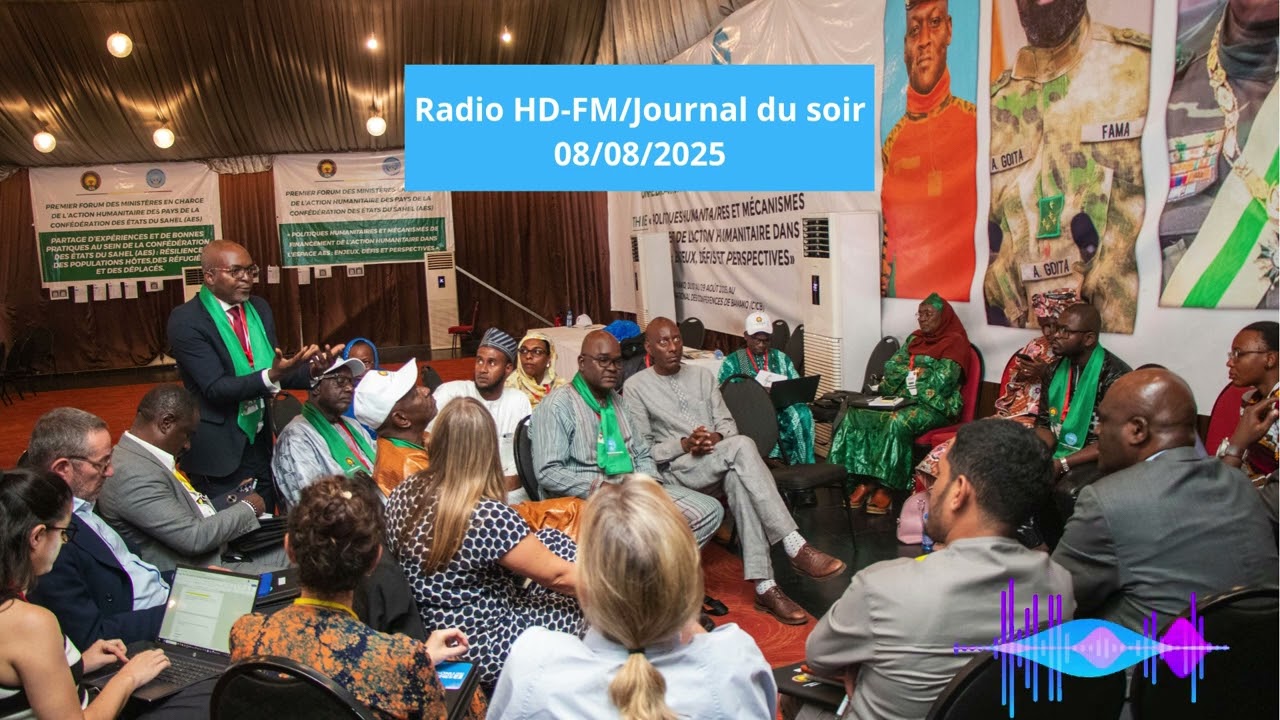 Radio HD FM/Journal du soir du 08/08/205