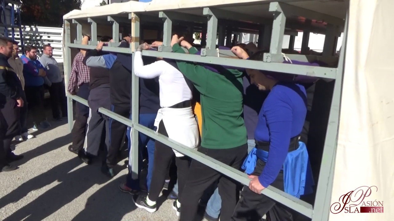 Ensayo de la cuadrilla de hermanos cargadores de Nuestro Padre Jesús del Gran Poder | 2019