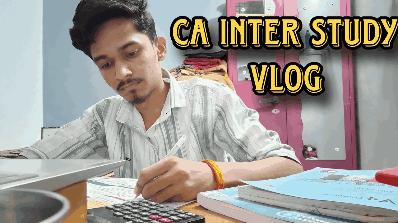 A DAY IN A LIFE OF CA STUDENT LIFE || CA INTER STUDY VLOG