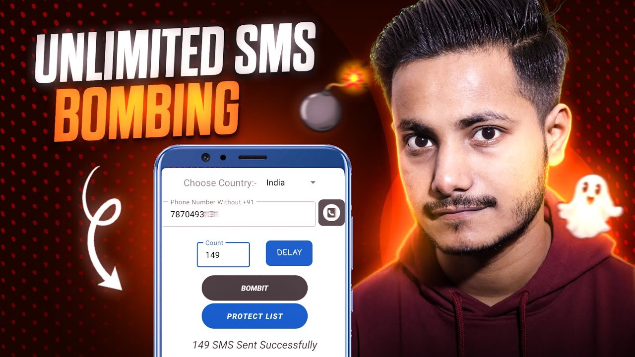 SMS Bombing: Prank Your Friends With SMS Bomber | Call Bombing | SMS Bombing Kaise Kare 🔥