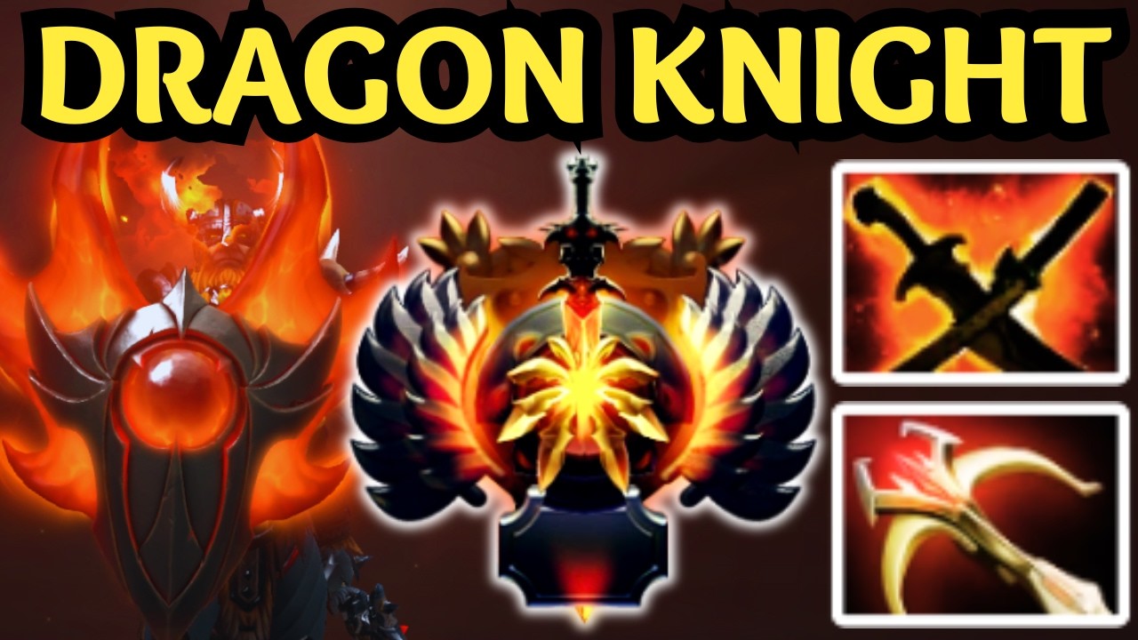 🔥 WHY DRAGON KNIGHT CARRY IS ACTUALLY META — SAFE FARM INTO OBJECTIVES | DOTA 2 🔥