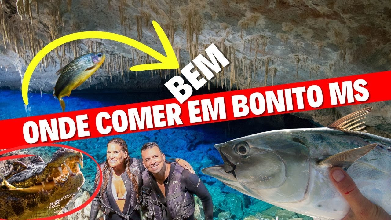 ONDE comer em Bonito MS MESMO COM POUCO DINHEIRO