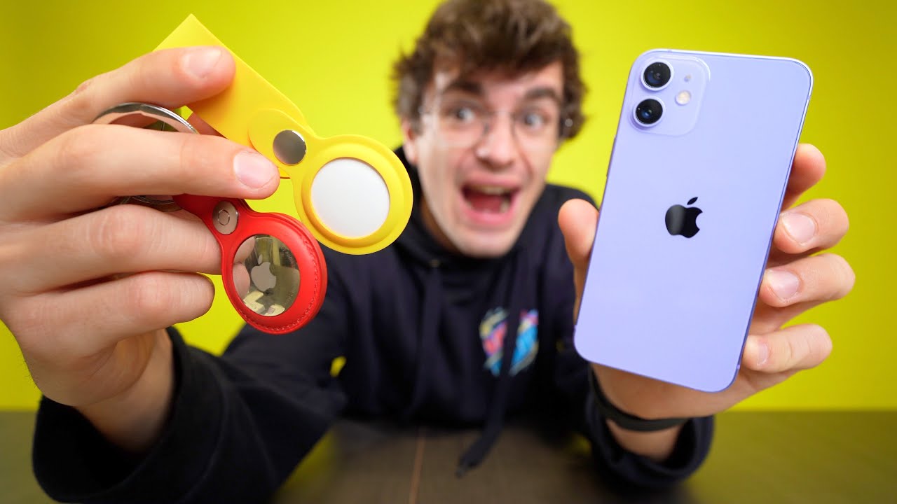 NUOVI APPLE AIRTAG E IPHONE VIOLA - Unboxing & Test