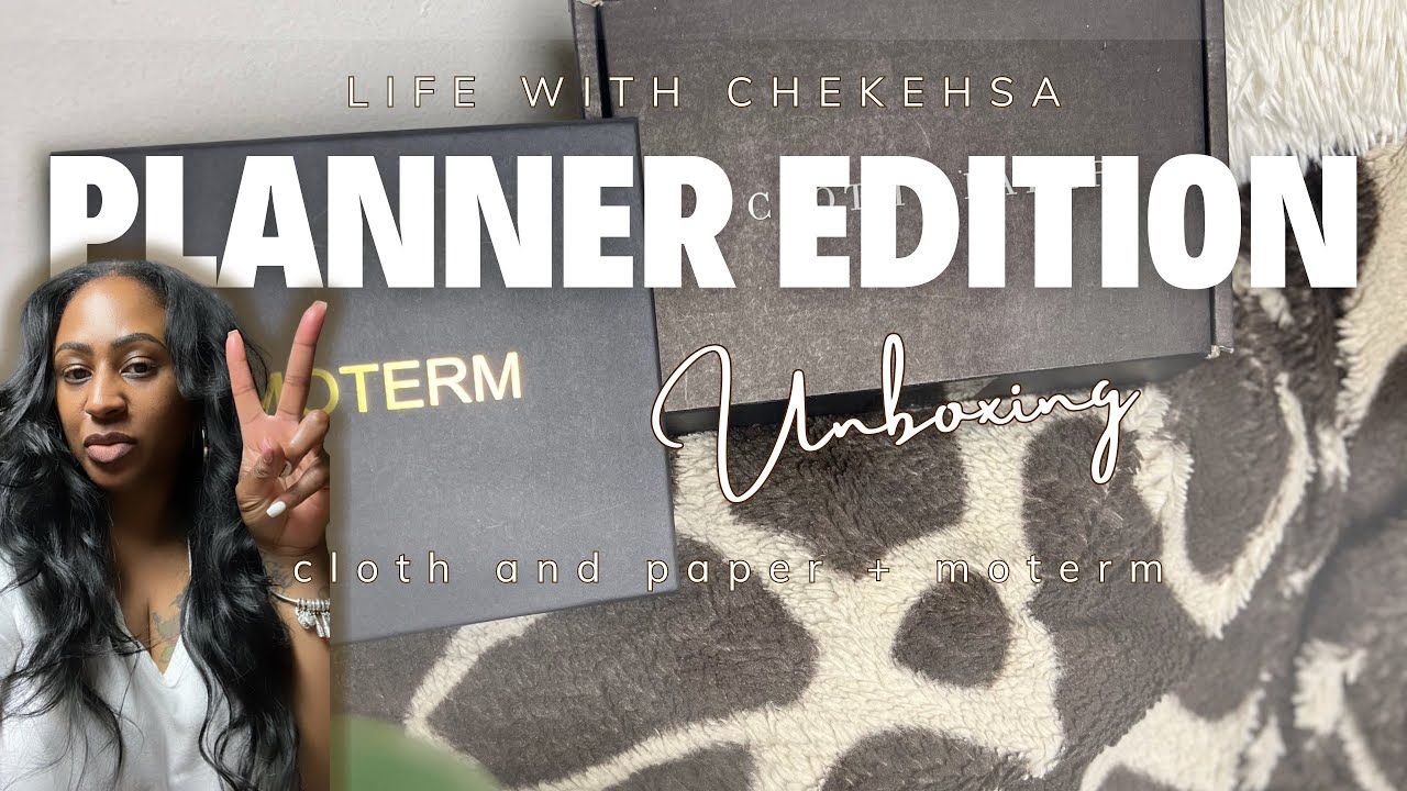 New Planner + Unboxing + Cloth and Paper + CP Petite + Moterm @FlipThrough