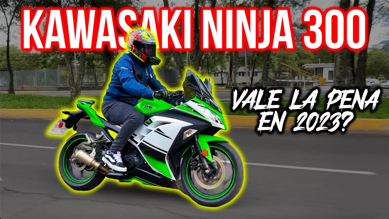 Viejita pero Correlona!!!😱 Kawasaki NINJA 300 🥷Prueba y Reseña 💥