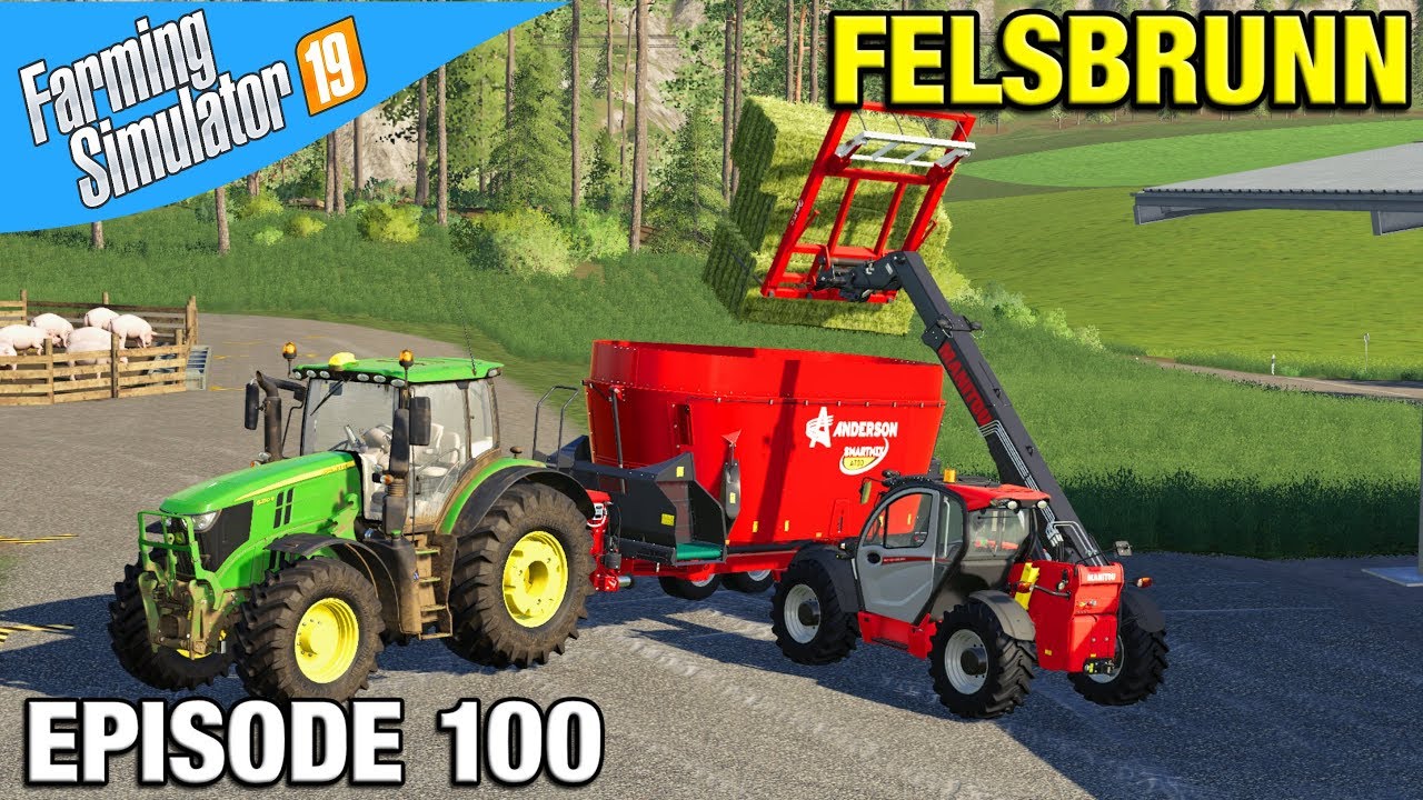 WE'VE HIT THE 100th EPISODE! Farming Simulator 19 Timelapse - Felsbrunn FS19 Episode 100