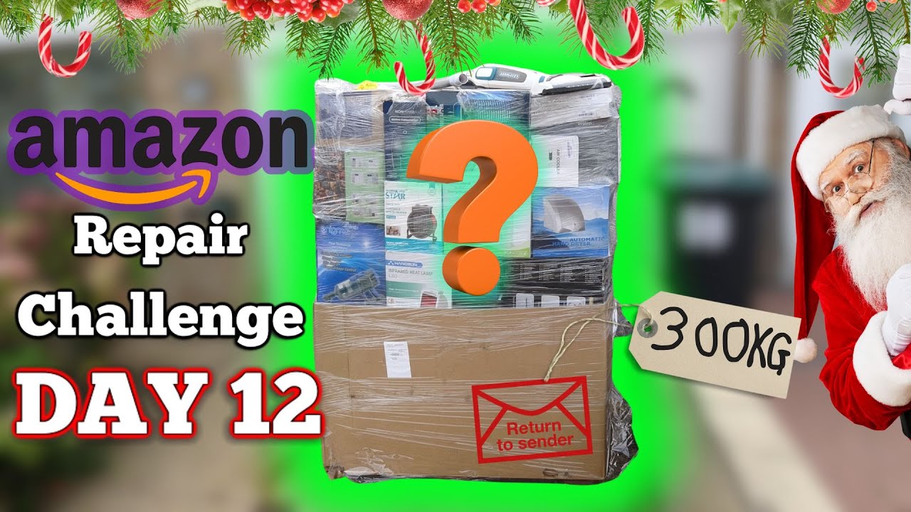FIXING AMAZON RETURNS PALLET | DAY 12 | 2025 ADVENT Challenge