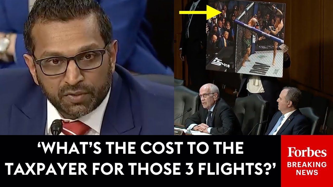 Peter Welch Confronts Kash Patel Over Use Of Tax-Funded Jet, Calls Out Trip To UFC Fight
