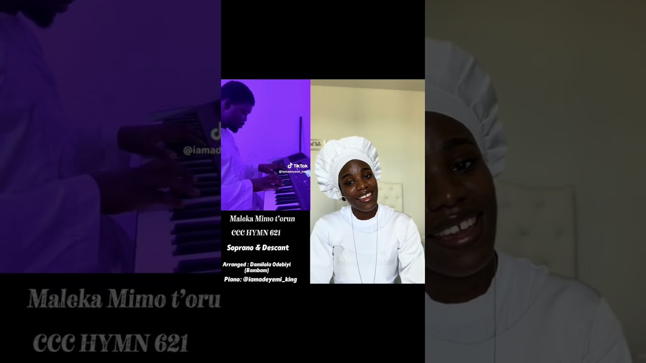 CCC HYMN 621 - MALEKA MIMO T’ORUN ( ORIN ISE OLUWA ) SOPRANO & DESCANT 