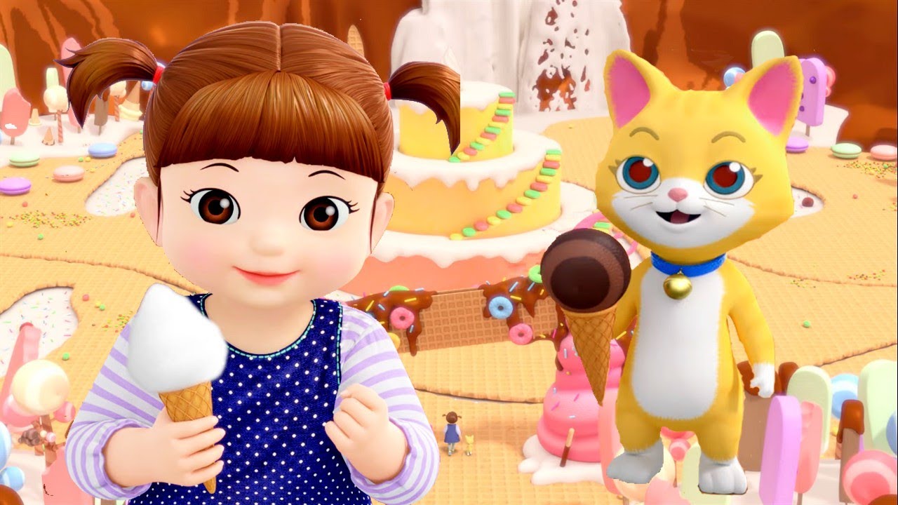 Консуни Большой сборник серий про Сладости 🍦🍩🍰🍫🍬🍭  - мультфильм для девочек
