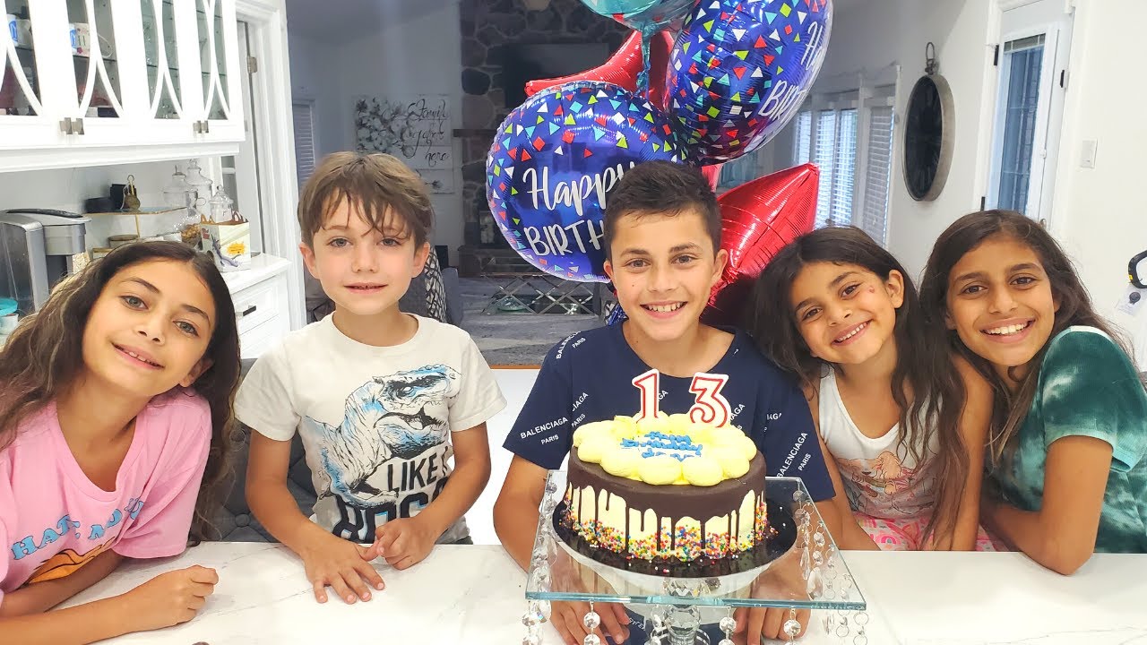 Zidane 13 Happy Birthday Day Out Vlog family fun