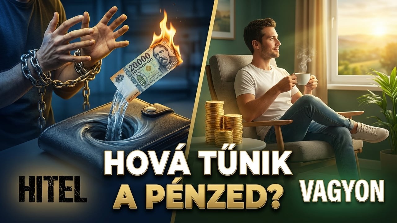 Miért maradsz szegény akkor is, ha sokat keresel? | A vagyonépítés szabályai