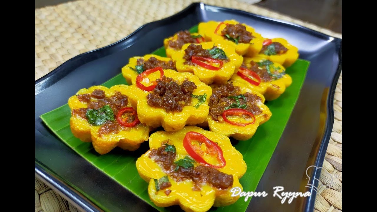 Kuih Cara Berlauk - Mewah Dengan Inti