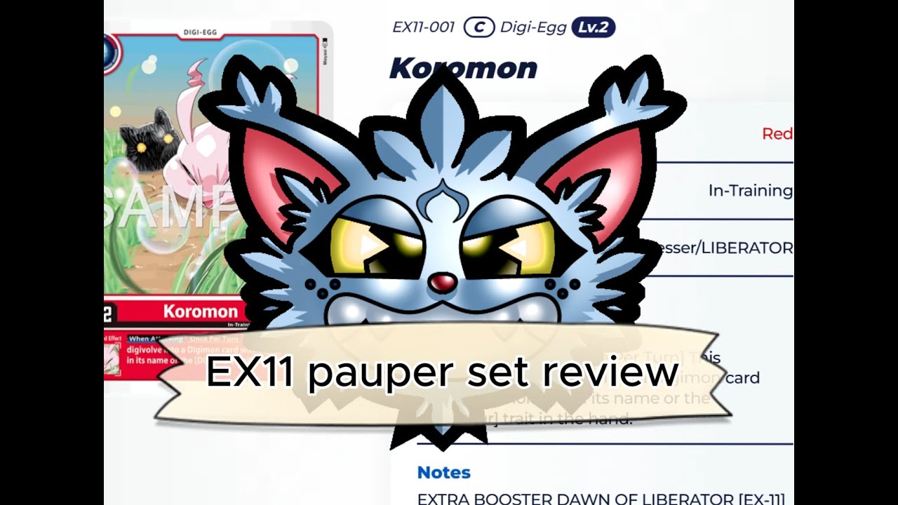 EX11 pauper set review