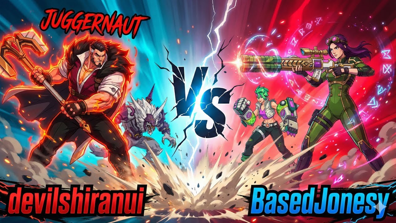 JUGGERNAUT Darius (NEW SEASON) – [Grand Master] Darius Warwick VS Caitlyn Vi [Grand Master] | 2XKO