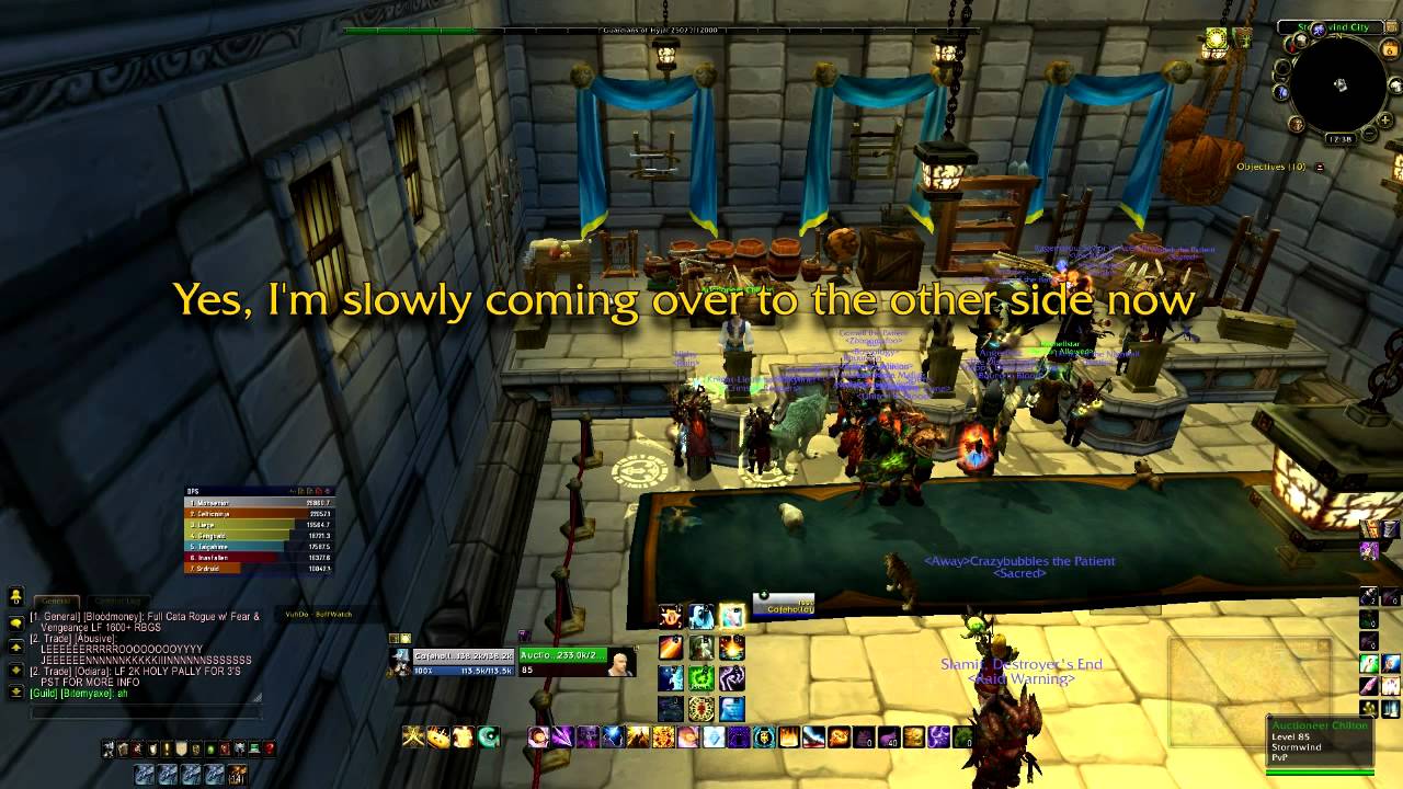 CafeHolay : Holy Priest user interface World of Warcraft