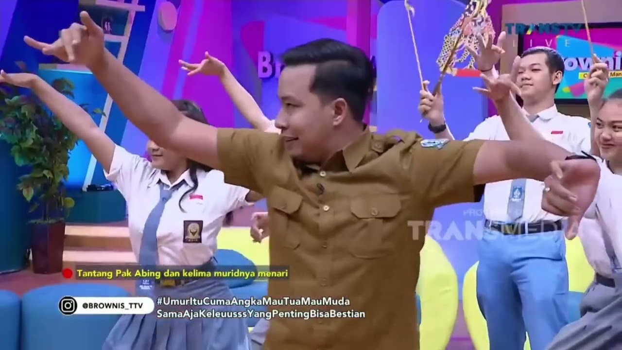 pak abing Smkn 12 Surabaya bikin heboh TRANSTV || brownis Tv