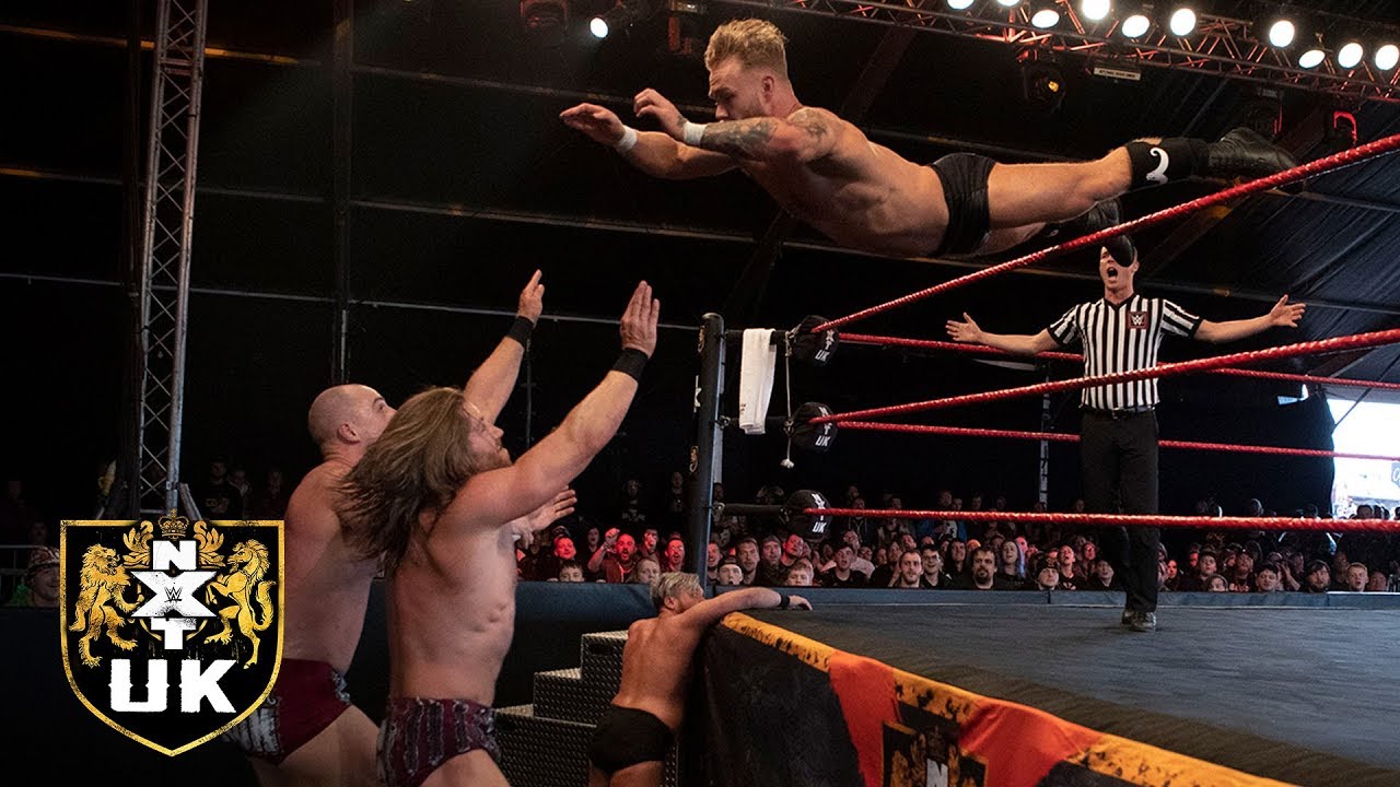 The Grizzled Young Veterans battle Moustache Mountain: NXT UK Highlights, July 3, 2019