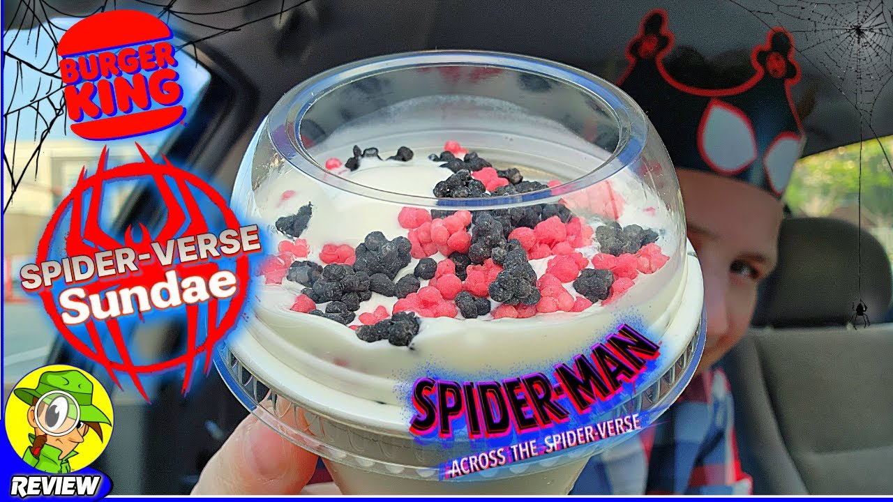 Burger King® SPIDER-VERSE SUNDAE Review ????️?️ ⎮ Через вселенны