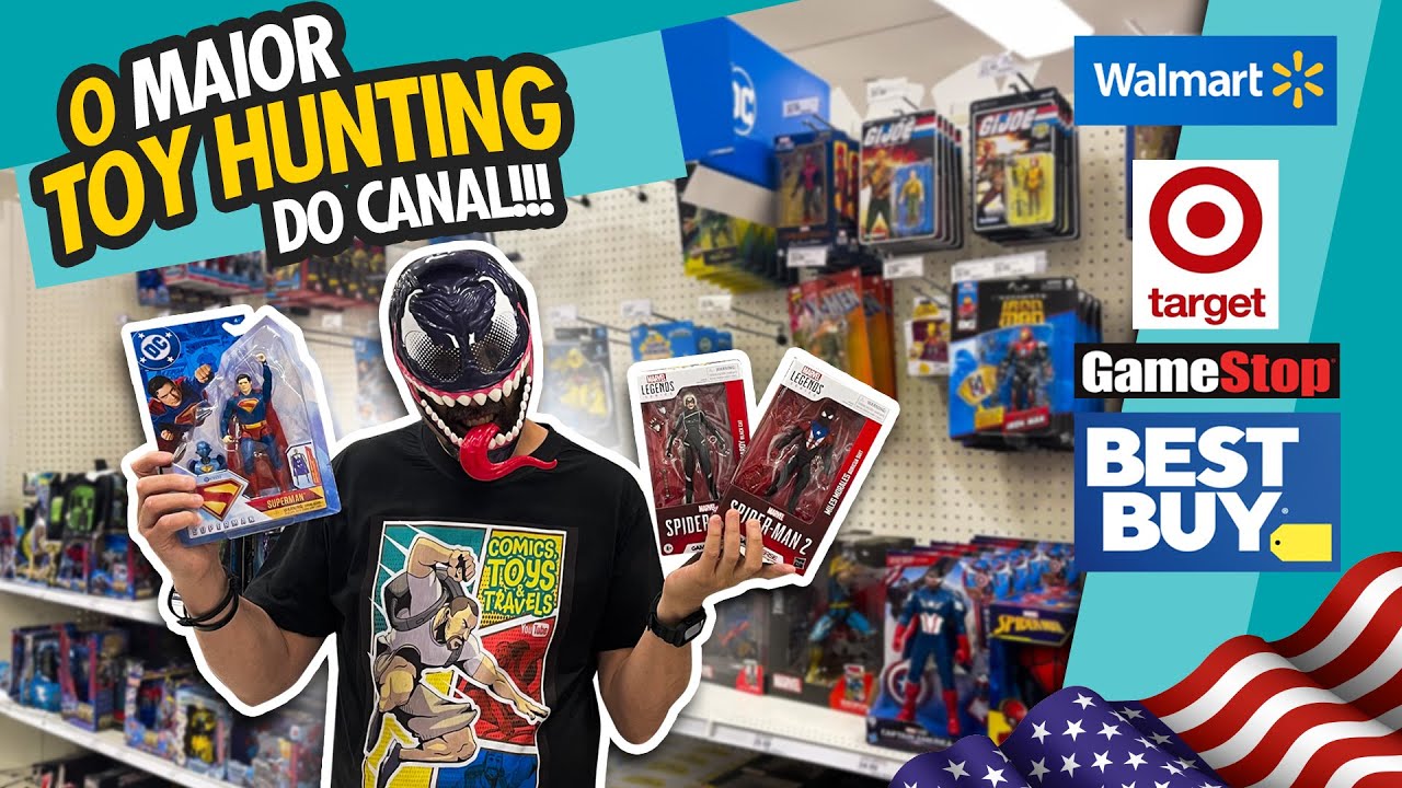 O maior Toy Hunting do canal: Lançamentos de Brinquedos Direto das lojas dos EUA!