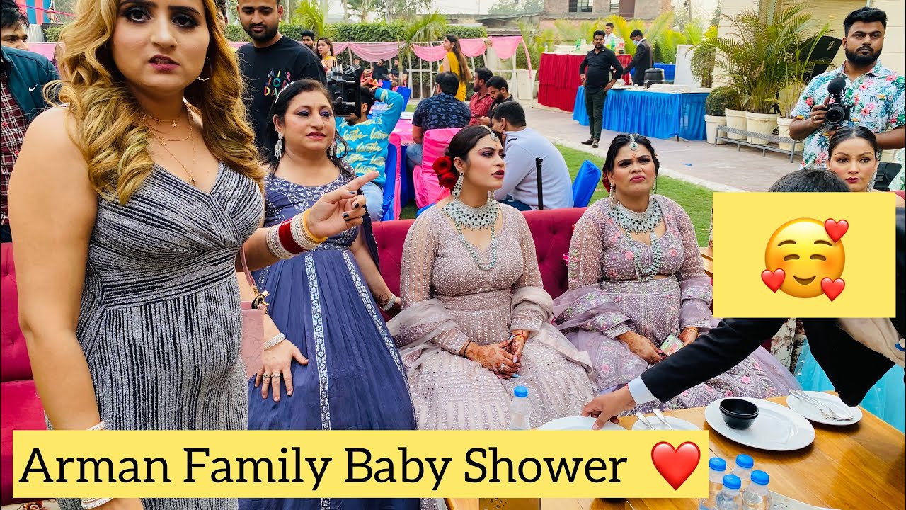 Payal & Karitika Di Ka Baby Shower Full Vlog @Family Fitness @Armaan Malik