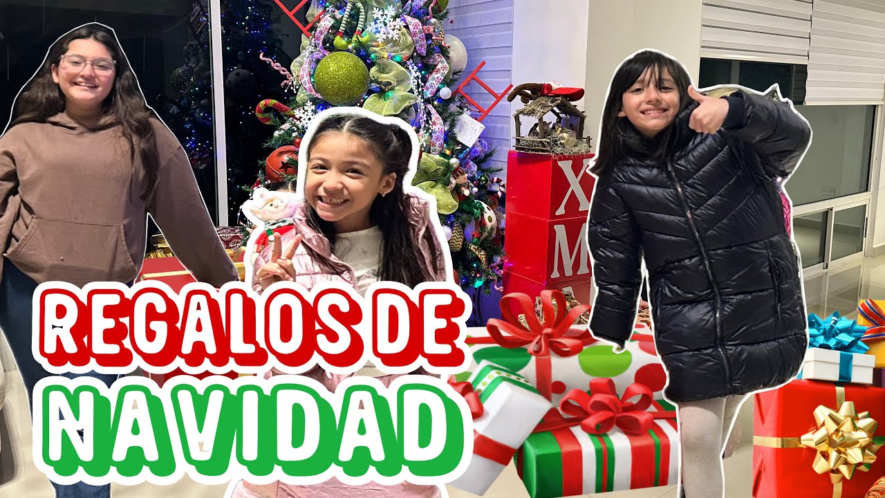 ABRIENDO NUESTROS REGALOS DE NAVIDAD | @hermanitasCARDENAS 