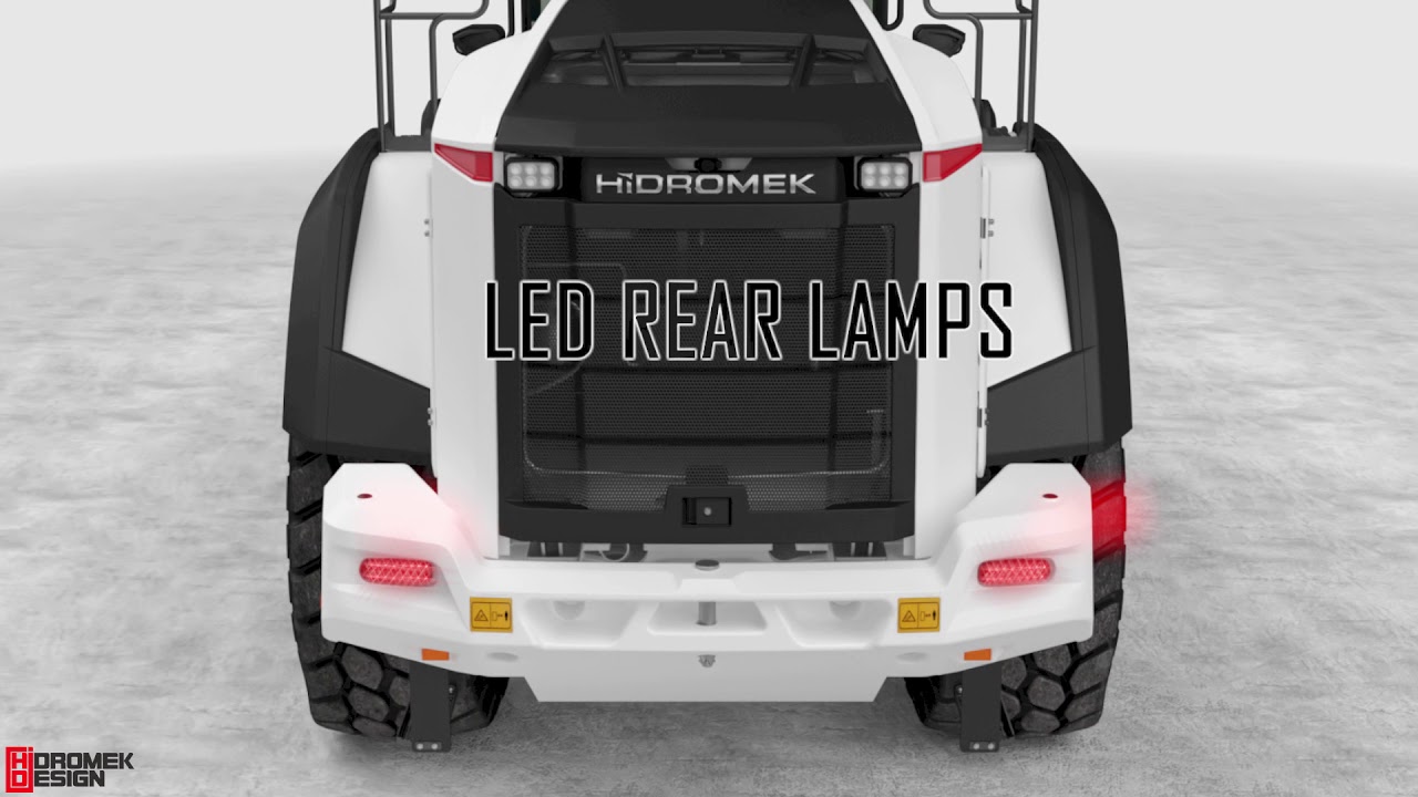 Hidromek pala gommata HMK 640 WL