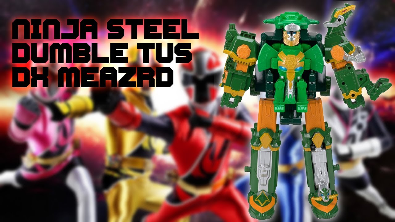 RETRO REVIEW DX DUMBLE TUSK MEGAZORD NINJA STEEL