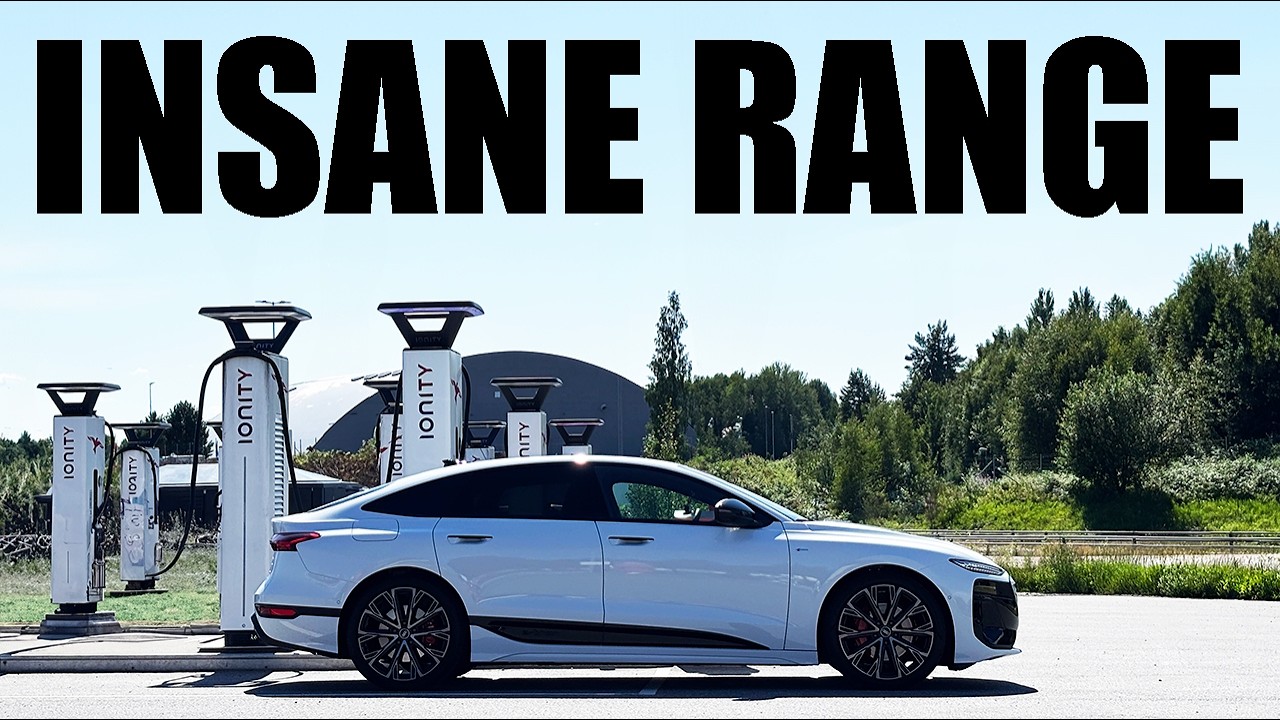 Audi A6 Sportback E-Tron Quattro | RANGE TEST @120KPH (75MPH)