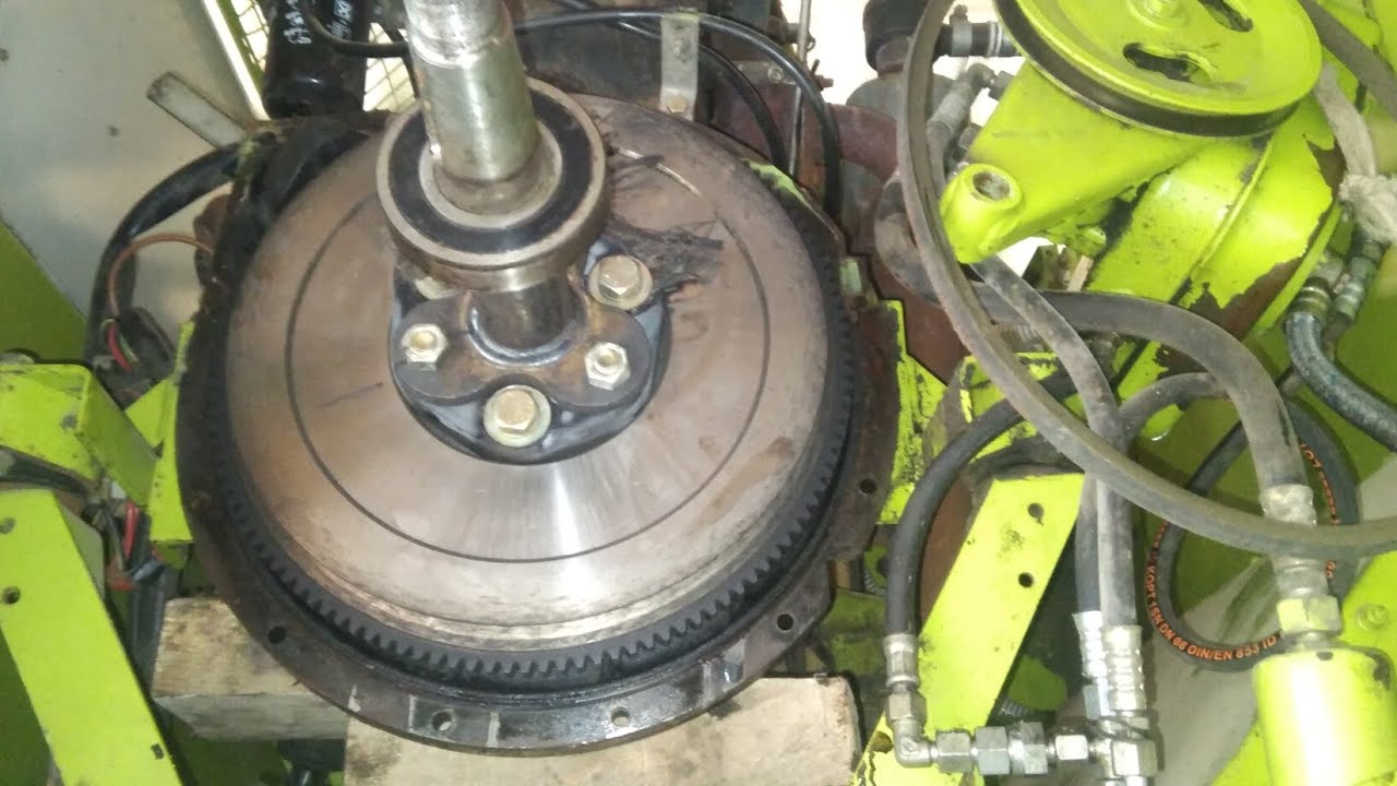Ремонт приводу Claas Dominator 48 58 s. Муфта 624545 та підшипник 6310 C4 в металолом!!!