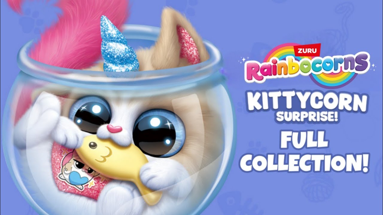 Rainbocorns Kittycorn Surprise Series 3 😻 Full Collection 🐈‍⬛ Rainbocorn Mania