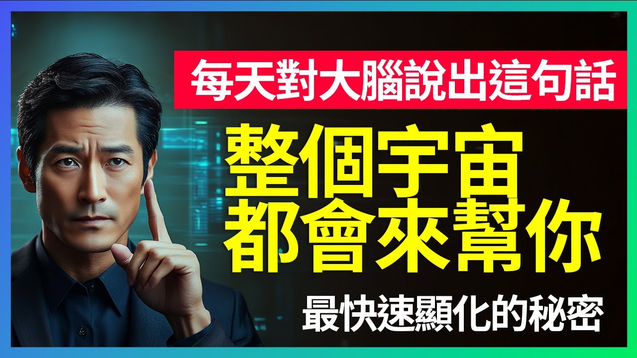 🔮【潛意識顯化】每天對大腦說出這句話，你的現實將開始驚人轉變｜神經科學&times;量子頻率&times;潛意識重塑｜3博士高維研究所