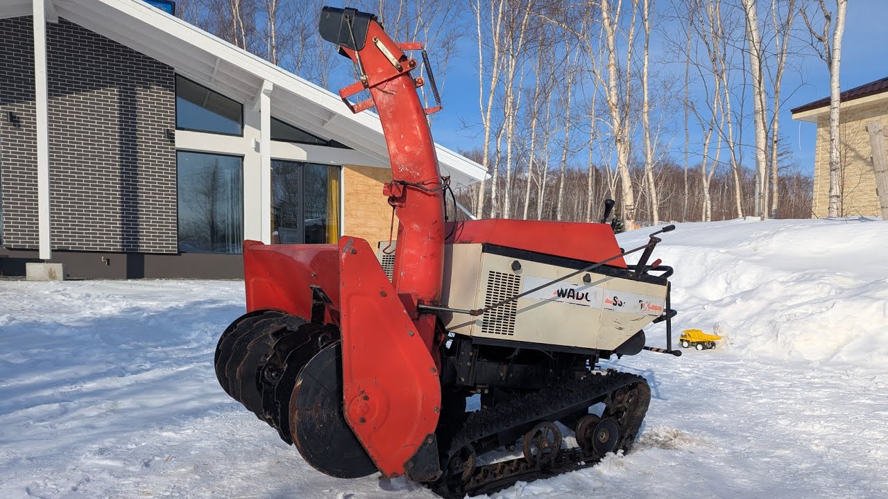 Японский снегоуборщик - ротор WADO SS105K