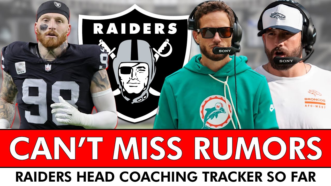 CAN&rsquo;T MISS Raiders Rumors + Raiders Head Coaching Tracker