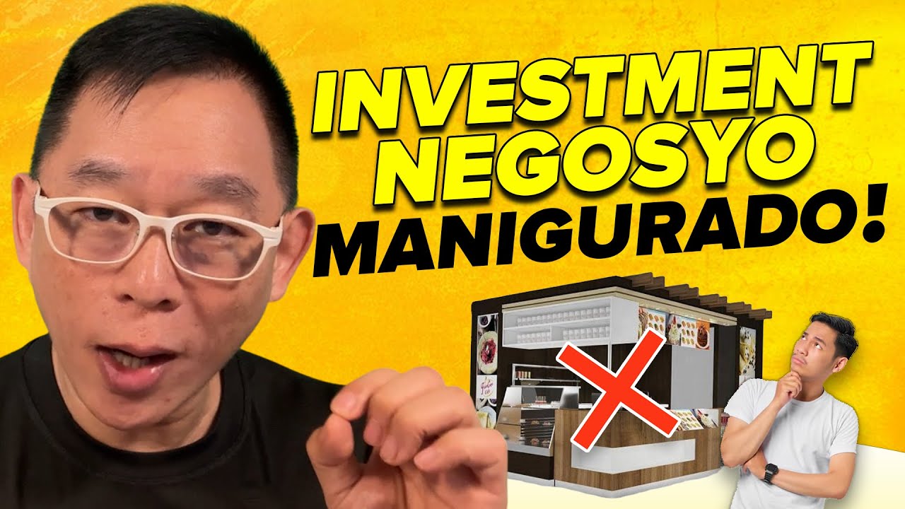 Investment Negosyo Manigurado!