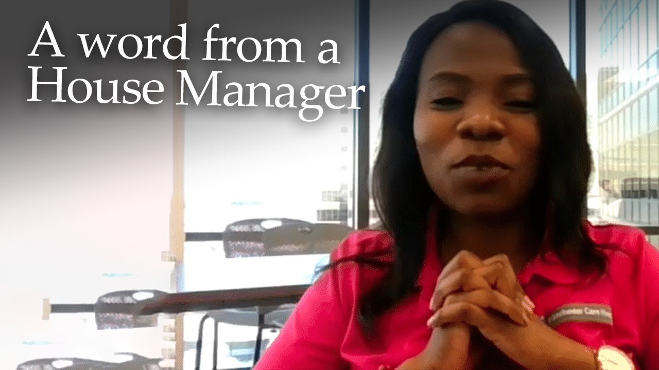 A Word from Manchester Living Care Home House Manger Caregiver Anita